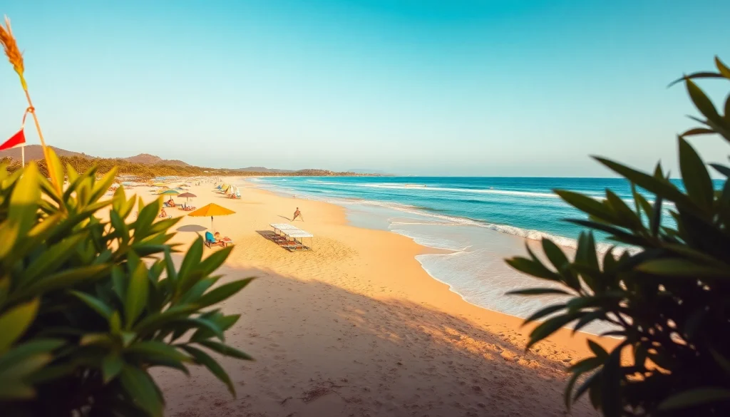 Vista deslumbrante da praia de Paripueira AL, com areias douradas e águas transparentes perfeitas para relaxar.