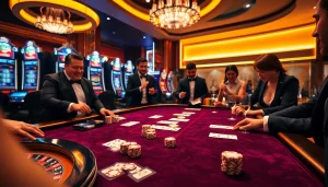 Experience the thrill of S88 VIP gaming with an elegant casino scene full of poker chips and action.