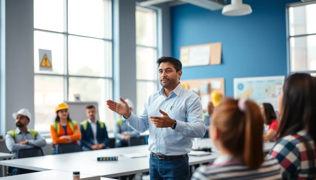 Enhance knowledge through OSHA training carolinas with a professional trainer engaging participants effectively.