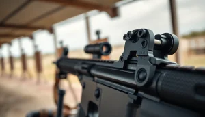 Showcasing an AR trigger highlighting its detailed design and functionality.