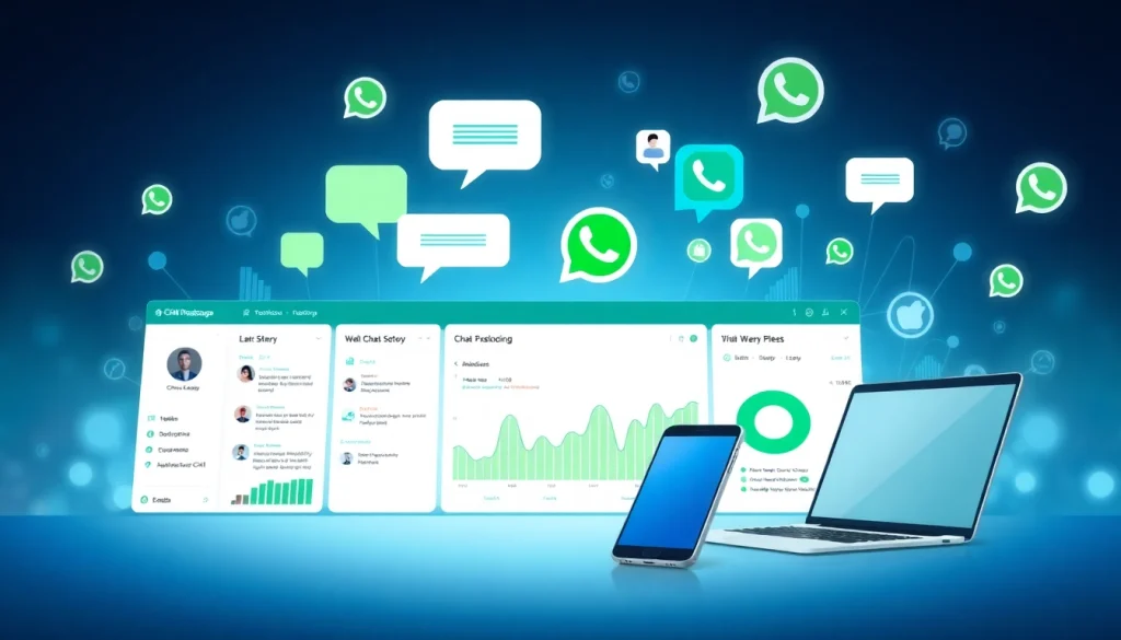Understanding What is a CRM for WhatsApp through a dynamic and interactive dashboard interface