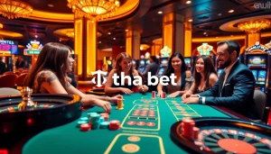 Engage in high-stakes excitement at Tha bet with thrilling casino games and vibrant betting tables.
