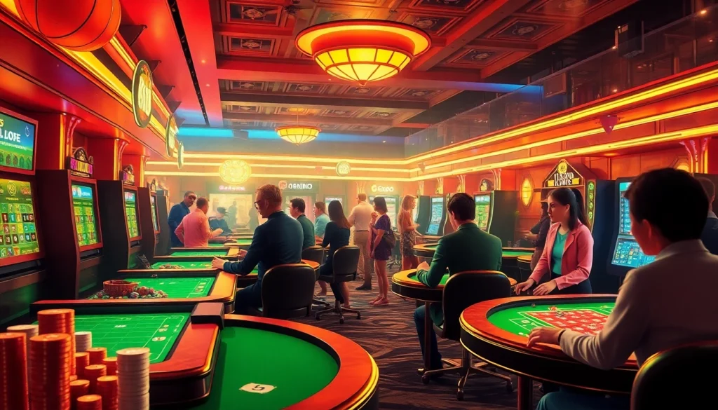 Apostadores desfrutando de jogos emocionantes na Bet dá Sorte, trazendo a adrenalina das apostas.