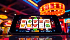 เล่นสล็อต 918kiss slot ที่มีกราฟิกสดใสและบรรยากาศคาสิโนที่น่าตื่นเต้น