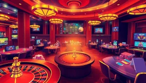 Người chơi đang thưởng thức một trò chơi đầy hồi hộp với giao diện ứng dụng Bet VIP hiển thị trên màn hình kỹ thuật số, thể hiện sự phấn khích của sòng bạc.