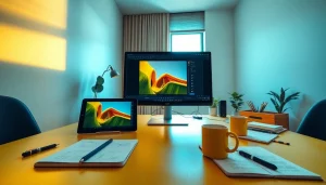 Transform images with nano banana pro in a vibrant digital workspace.