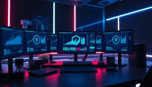 Secure virtual private network setup displaying the best vpn technology and cybersecurity data insights.