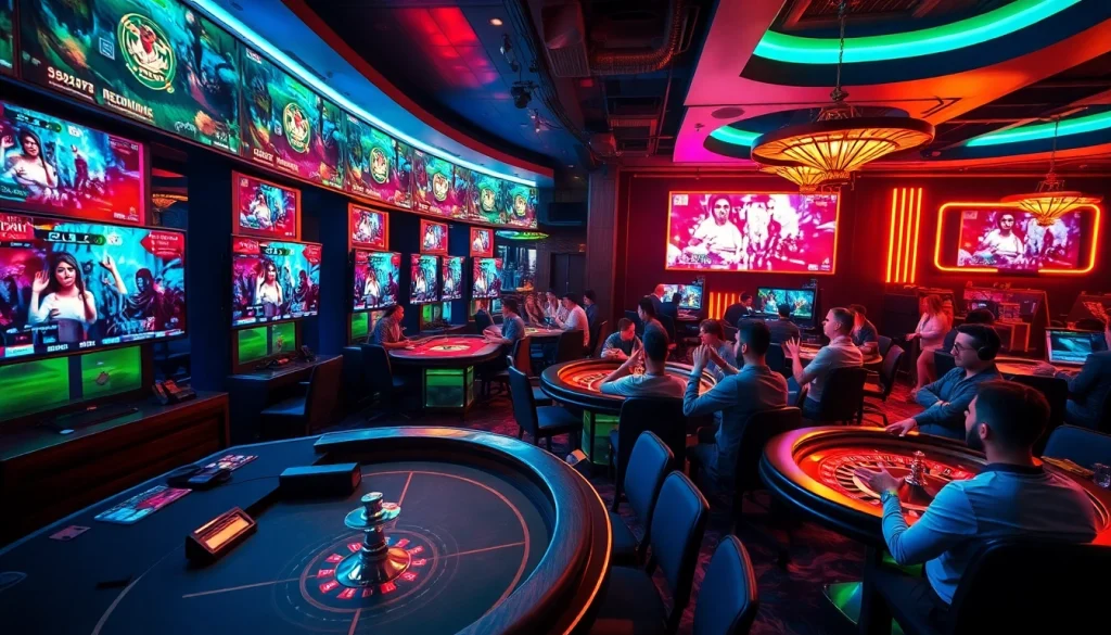 Watch Trực tiếp Esport while enjoying luxurious casino games in a dynamic environment.