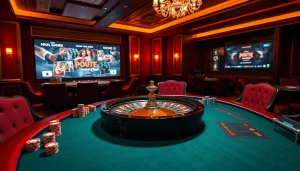 Enjoy thrilling gameplay with free porn games while playing in a luxurious casino environment.
