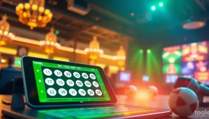 Antarmuka permainan daring Sumotogel yang menarik, menampilkan pilihan taruhan yang beragam dan keterlibatan pengguna.