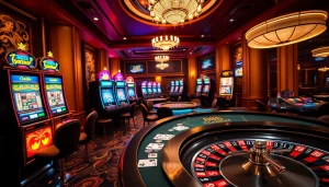 Experience the thrill of winning at 888 new slots and table games in a luxurious casino setting.