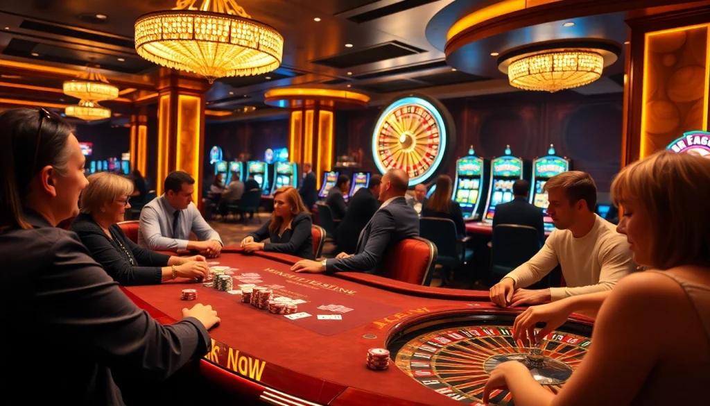 Découvrez l'excitation du meilleur casino en ligne avec une partie de poker dynamique en cours.